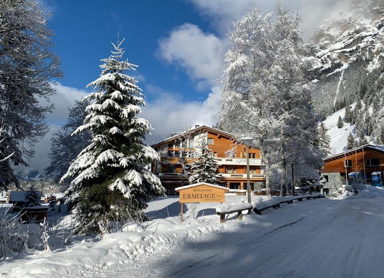 Typically Swiss Hotel Ermitage Kandersteg Exterior foto