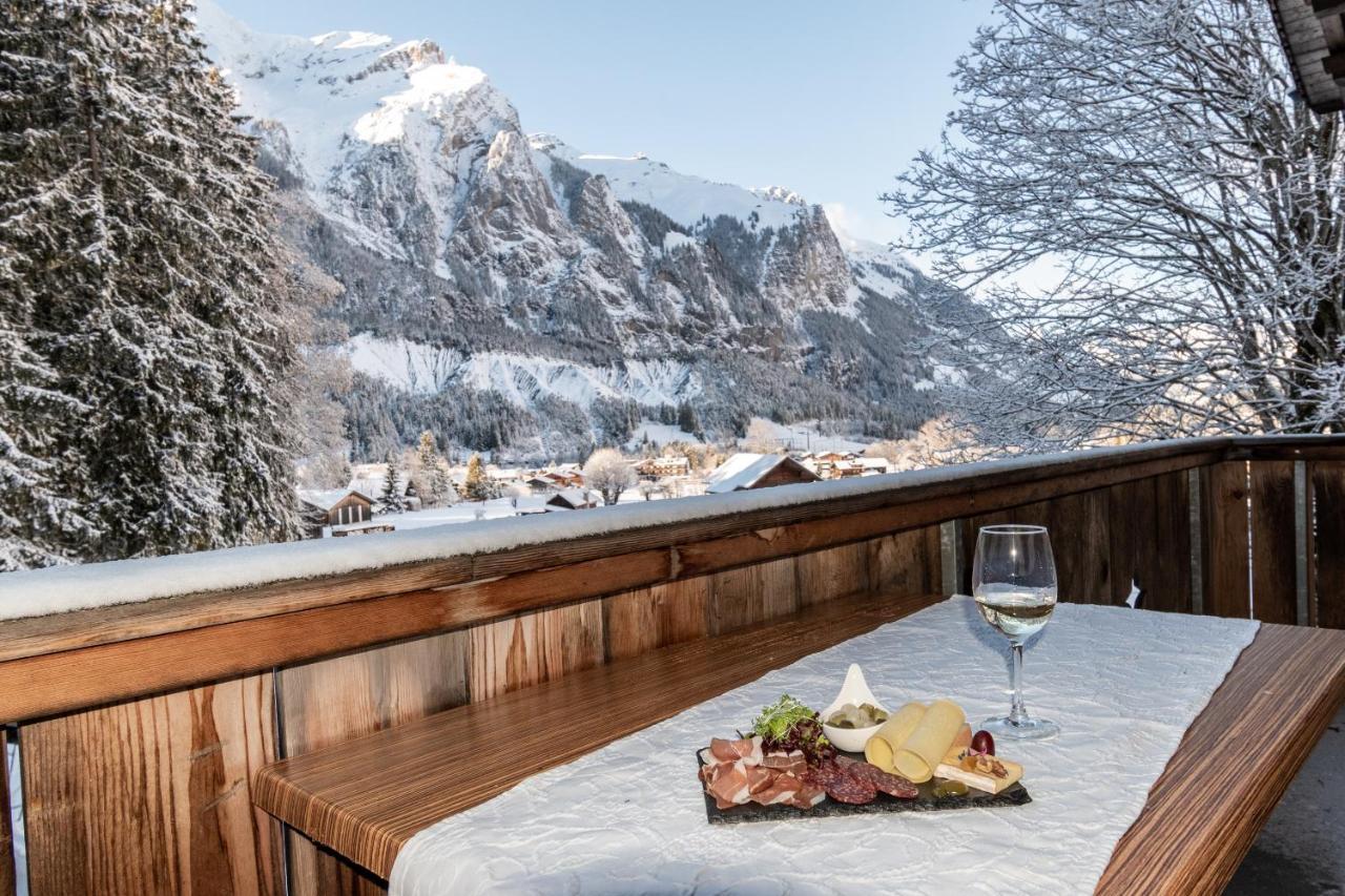 Typically Swiss Hotel Ermitage Kandersteg Exterior foto